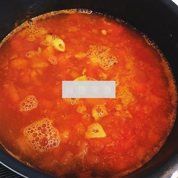西红柿面条汤的做法步骤9