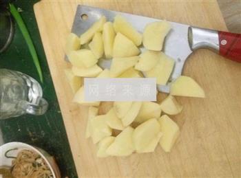 五花肉炖土豆的做法步骤2