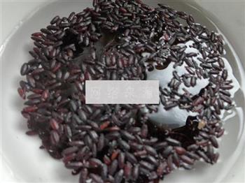 紫米红豆薏米糊的做法图解2
