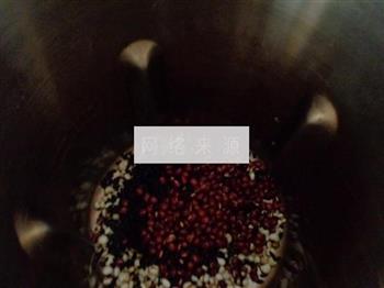 紫米红豆薏米糊的做法图解5