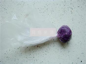 紫薯菠萝茶巾绞的做法图解6
