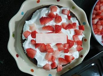 圣诞草莓裸蛋糕的做法步骤9