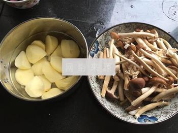 茶树菇土豆排骨煲的做法图解6