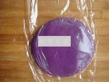 紫薯芝麻饼的做法步骤5