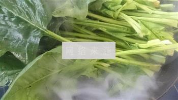 陈醋菠菜花生米的做法图解4