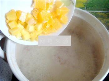 燕麦水果养生粥的做法步骤5