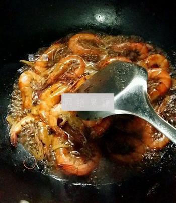 红烧大虾的做法步骤6