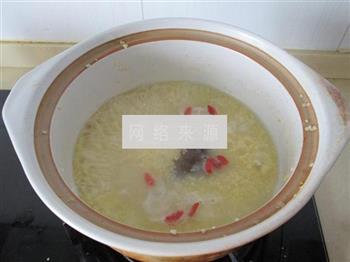 海参小米粥的做法步骤8