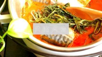 干白菜炖鲭鱼的做法步骤4