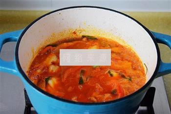 辣白菜豆腐汤的做法步骤6