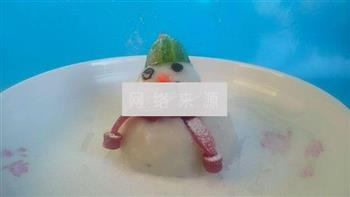 山药小雪人的做法图解11