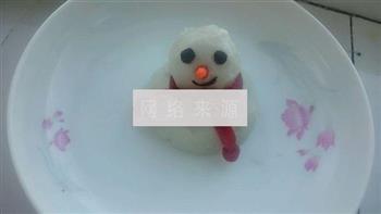 山药小雪人的做法图解9