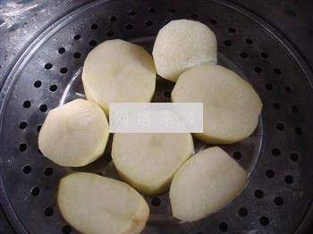 土豆泥糯米饼的做法步骤1