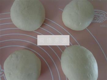 花生芝麻发面饼的做法步骤7