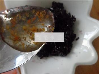 南瓜桂花黑米饭的做法图解5