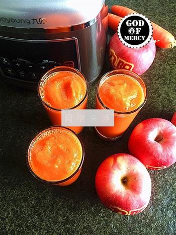 苹果胡萝卜果汁的做法图解7