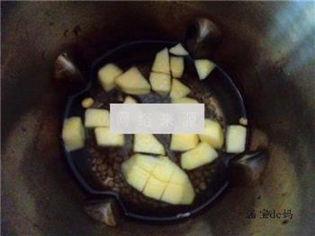 苹果豆浆热可可的做法步骤5