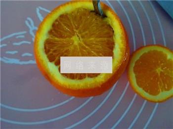 香橙蒸蛋的做法步骤2