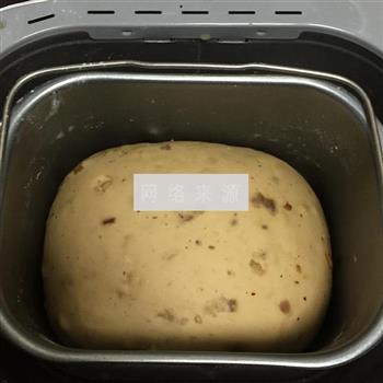 红枣核桃面包的做法步骤3