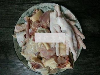 粉皮炖鸡的做法图解4
