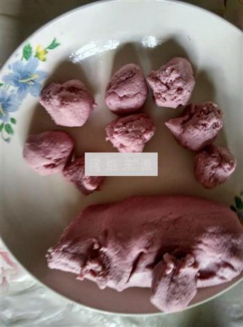银耳紫薯水果汤圆的做法步骤5