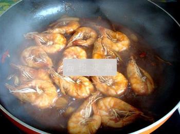 红烧大虾的做法步骤17