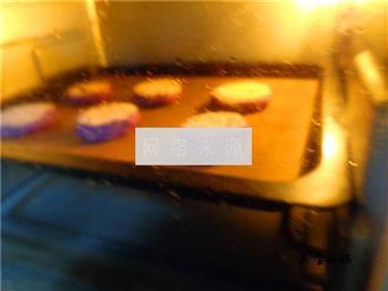 紫薯豆沙饼的做法步骤9