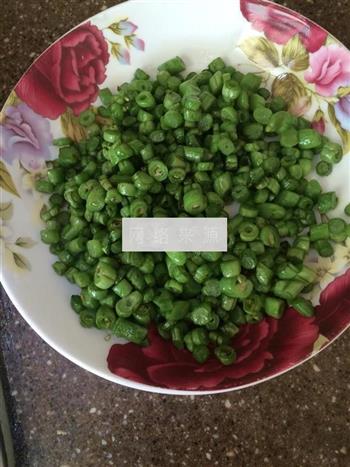 榄菜剁椒四季豆的做法图解4
