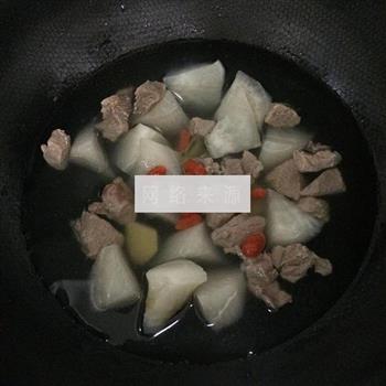 羊肉白萝卜汤的做法图解12