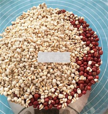红豆薏米糊的做法图解1