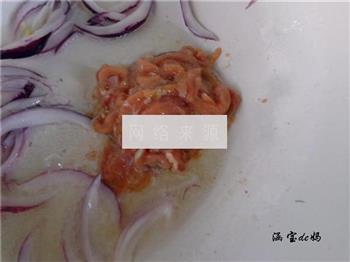 咖喱洋葱肉炒面的做法步骤6