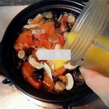 西红柿蘑菇蛋花汤的做法图解4