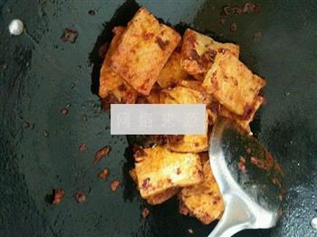 蒜苗炒豆腐的做法步骤9