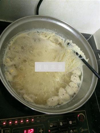 肉丸蛋米丝的做法步骤4