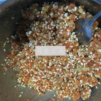 胡萝卜糯米蒸排骨的做法步骤5