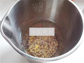 玉米亚麻籽豆浆的做法图解4