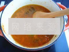 辣白菜豆腐锅的做法步骤5