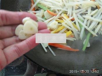 彩椒炒土豆丝的做法图解11