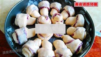紫薯花朵大面包的做法步骤11