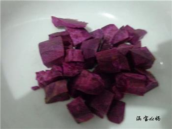 紫薯花生大米糊的做法步骤1