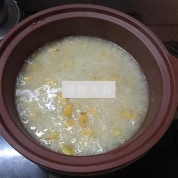 地瓜粟米粥的做法图解5