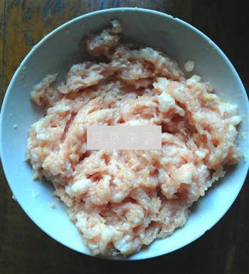 鲜虾糯米肉圆的做法图解9