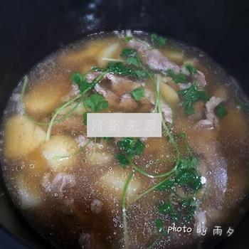 牛筋土豆汤的做法图解12