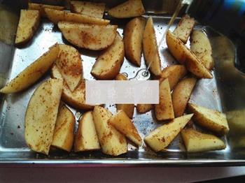 烤薯角的做法步骤4