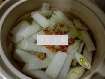 海米冬瓜汤的做法图解3