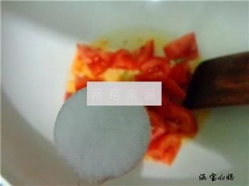 番茄紫菜蛋花汤的做法步骤4