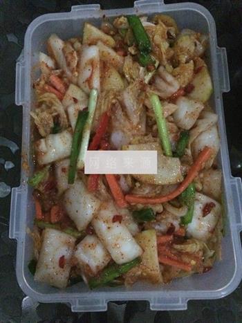 韩式辣白菜的做法步骤12