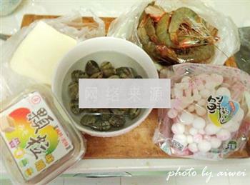 鲜虾味噌汤的做法步骤1