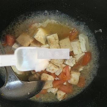 番茄滚豆腐的做法步骤4
