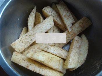 烤土豆条的做法步骤5